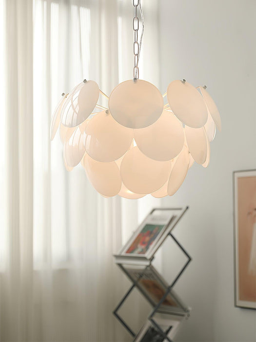 Luminous Petal Glass Chandelier - DWHOME