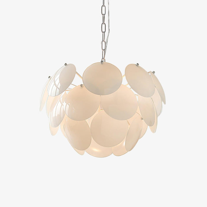 Luminous Petal Glass Chandelier - DWHOME