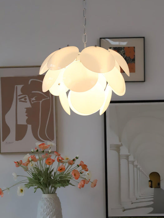 Luminous Petal Glass Chandelier - DWHOME