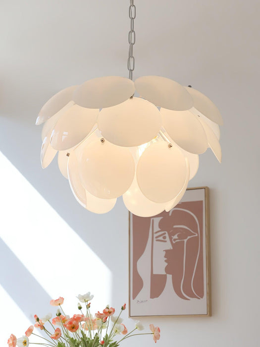 Luminous Petal Glass Chandelier - DWHOME