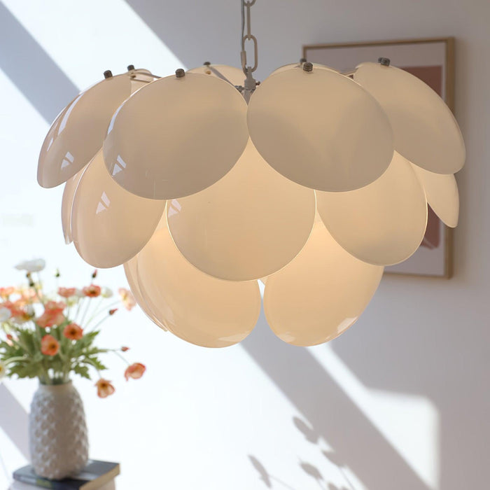 Luminous Petal Glass Chandelier - DWHOME