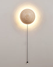 Luna Travertine Wall Light-DWHOME