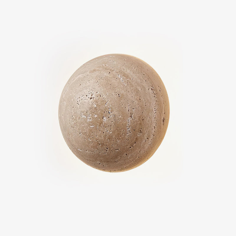 Luna Travertine Wall Light-DWHOME