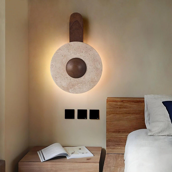 Lunar Wood Wall Lamp - DWHOME