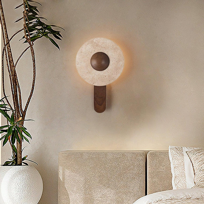 Lunar Wood Wall Lamp - DWHOME