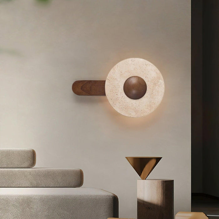 Lunar Wood Wall Lamp - DWHOME