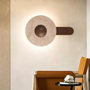 Lunar Wood Wall Lamp-DWHOME