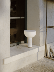 Lunara Marble Table Lamp-DWHOME