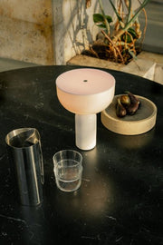 Lunara Marble Table Lamp-DWHOME