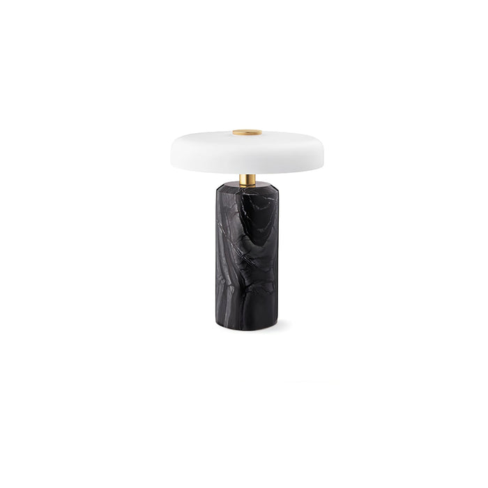Lunara Marble Table Lamp-DWHOME