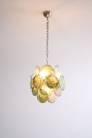 Lunaria Disc Murano Chandelier-DWHOME