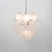 Lunaria Disc Murano Chandelier-DWHOME