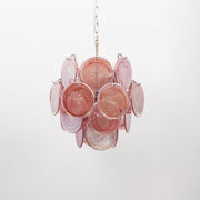 Lunaria Disc Murano Chandelier-DWHOME