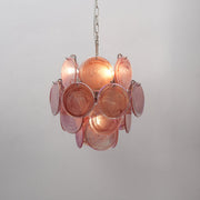 Lunaria Disc Murano Chandelier-DWHOME