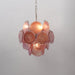 Lunaria Disc Murano Chandelier-DWHOME