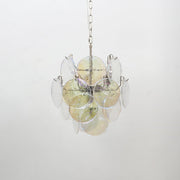 Lunaria Disc Murano Chandelier-DWHOME