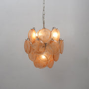 Lunaria Disc Murano Chandelier-DWHOME