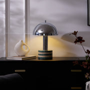 Luno Chrome Table Lamp-DWHOME