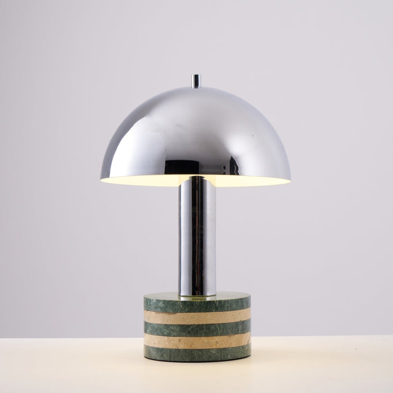 Luno Chrome Table Lamp-DWHOME