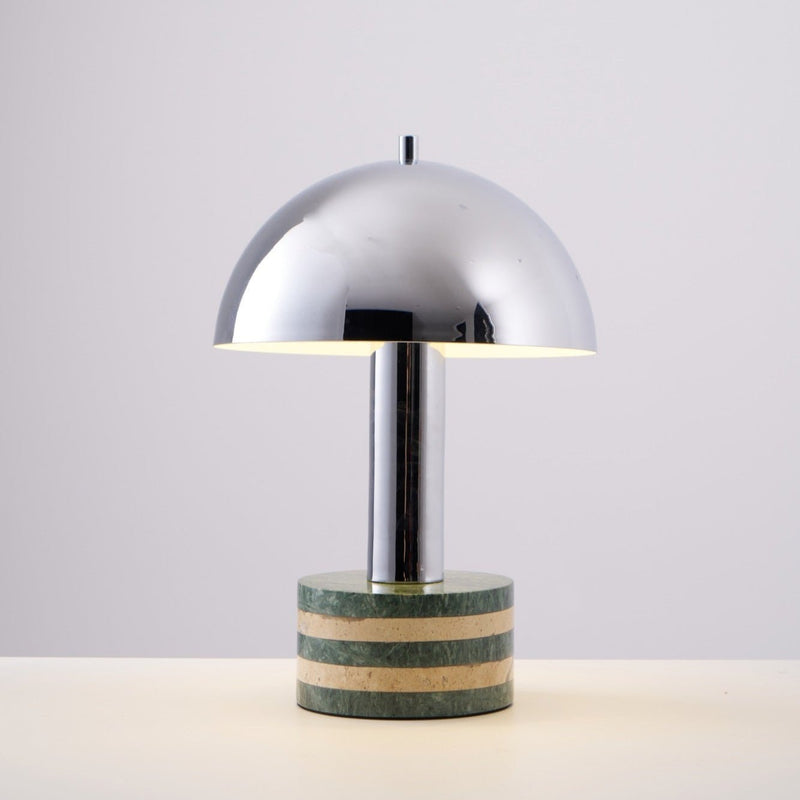 Luno Chrome Table Lamp-DWHOME