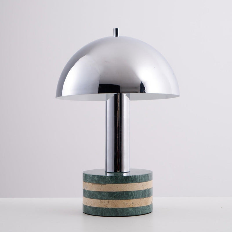 Luno Chrome Table Lamp-DWHOME