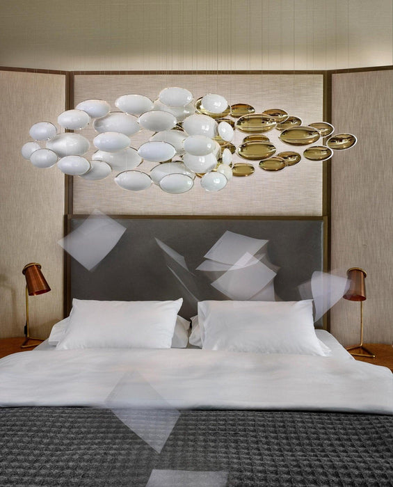 Lustre Bowl Collection Chandelier-DWHOME