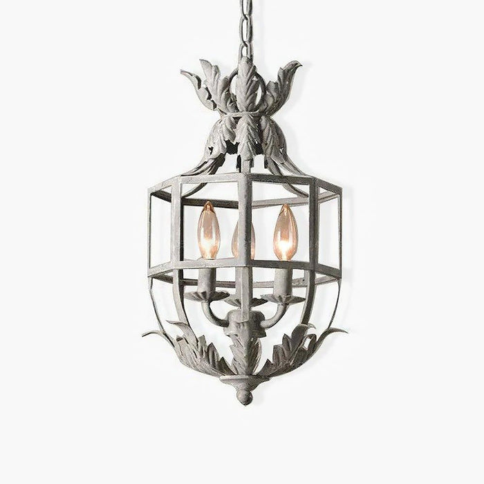 Lustre Retro Cage Chandelier-DWHOME