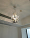 Lustre Retro Cage Chandelier.