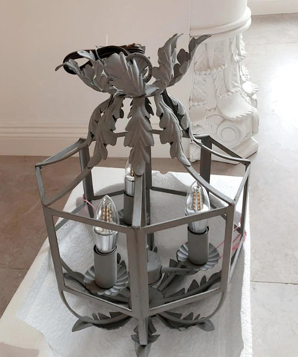 Lustre Retro Cage Chandelier-DWHOME