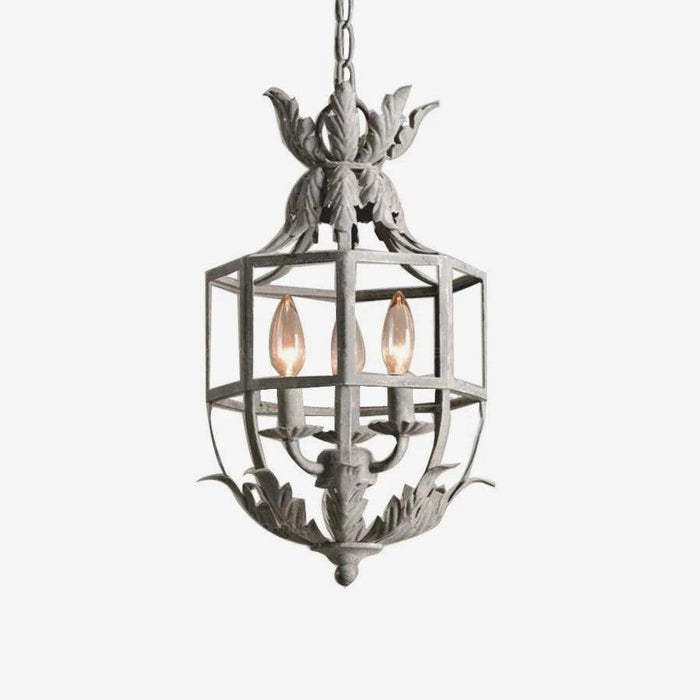 Lustre Retro Cage Chandelier.