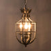 Lustre Retro Cage Chandelier.