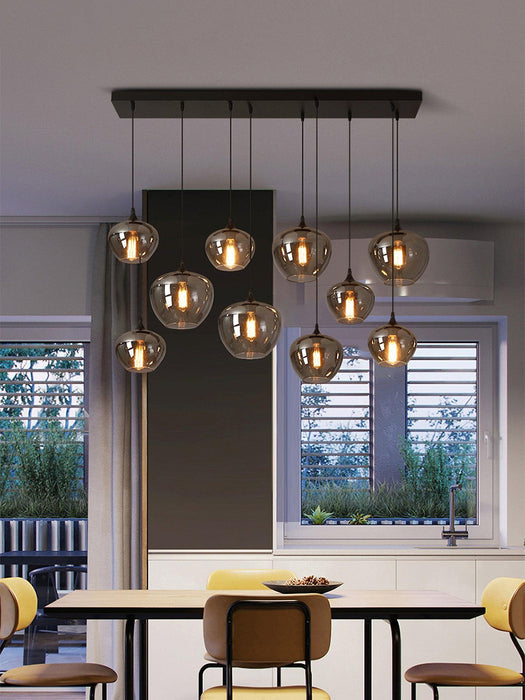 Bottle Glass Pendant Light-DWHOME