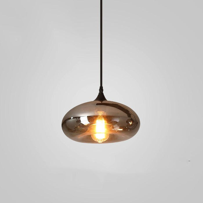 Bottle Glass Pendant Light.