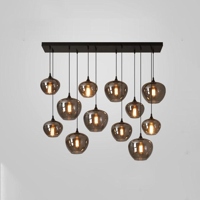 Bottle Glass Pendant Light.