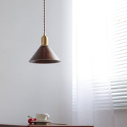 Lyfa Walnut Pendant Light-DWHOME
