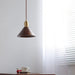 Lyfa Walnut Pendant Light-DWHOME