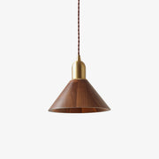 Lyfa Walnut Pendant Light-DWHOME