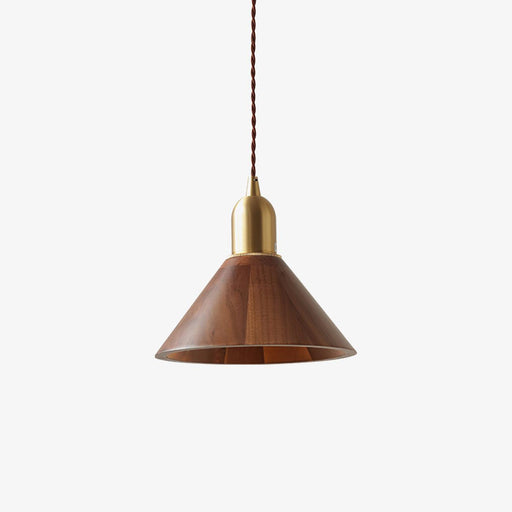 Lyfa Walnut Pendant Light.