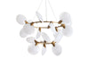 Lyla 2-Tiered Halo Chandelier-DWHOME