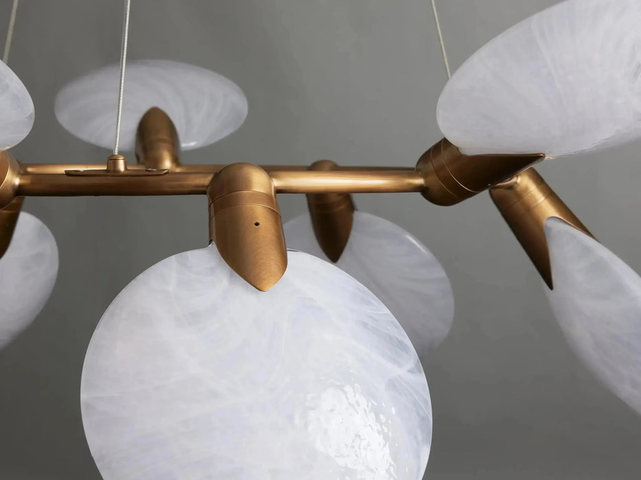 Lyla Halo Chandelier-DWHOME