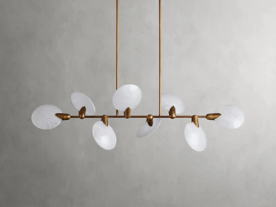 Lyla Linear Chandelier 62''74''-DWHOME