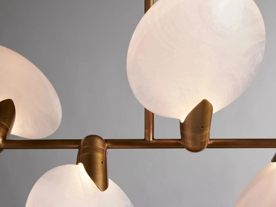Lyla Linear Chandelier 62''74''-DWHOME