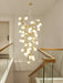 Lysandra Cascade Stairs Chandelier-DWHOME