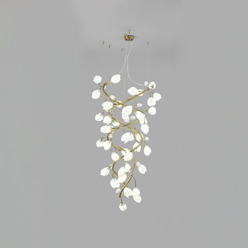 Lysandra Cascade Stairs Chandelier-DWHOME