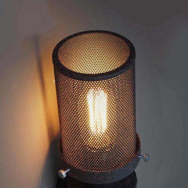 Mesh Iron Pipe Wall Light / Bedside Light.