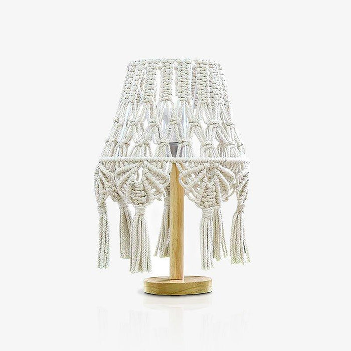 Macrame Table Lamp-DWHOME