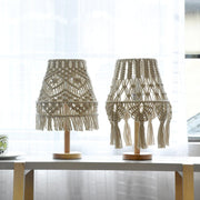 Lampe de table en macramé - DWHOME