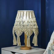 Lampe de table en macramé - DWHOME