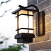 Madison Lantern Outdoor Wall Lamp-DWHOME
