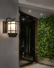 Madison Lantern Outdoor Wall Lamp-DWHOME